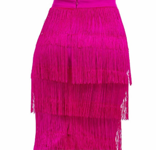 ANITA FRINGY SKIRT