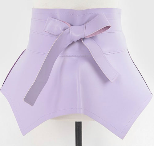 SHARP GIRL PEPLUM BELT